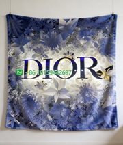 Dior Throw Blankets
